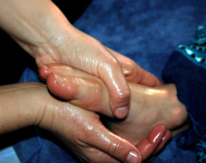massage pied